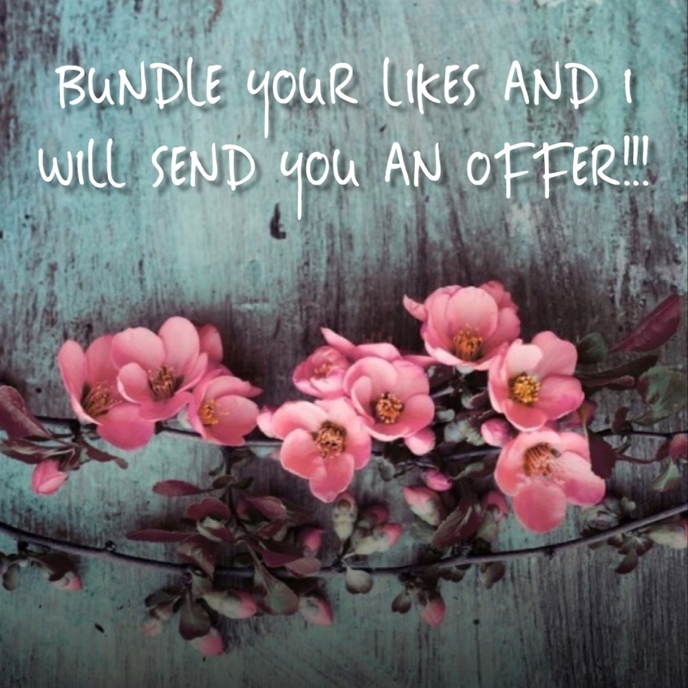 Bundle Your Likes And I will Send You An Offer!!!